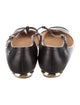 Chanel 2012 Interlocking CC Logo Mary Jane Flats