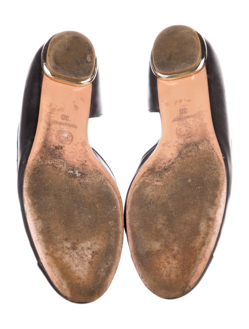 Chanel 2012 Interlocking CC Logo Mary Jane Flats