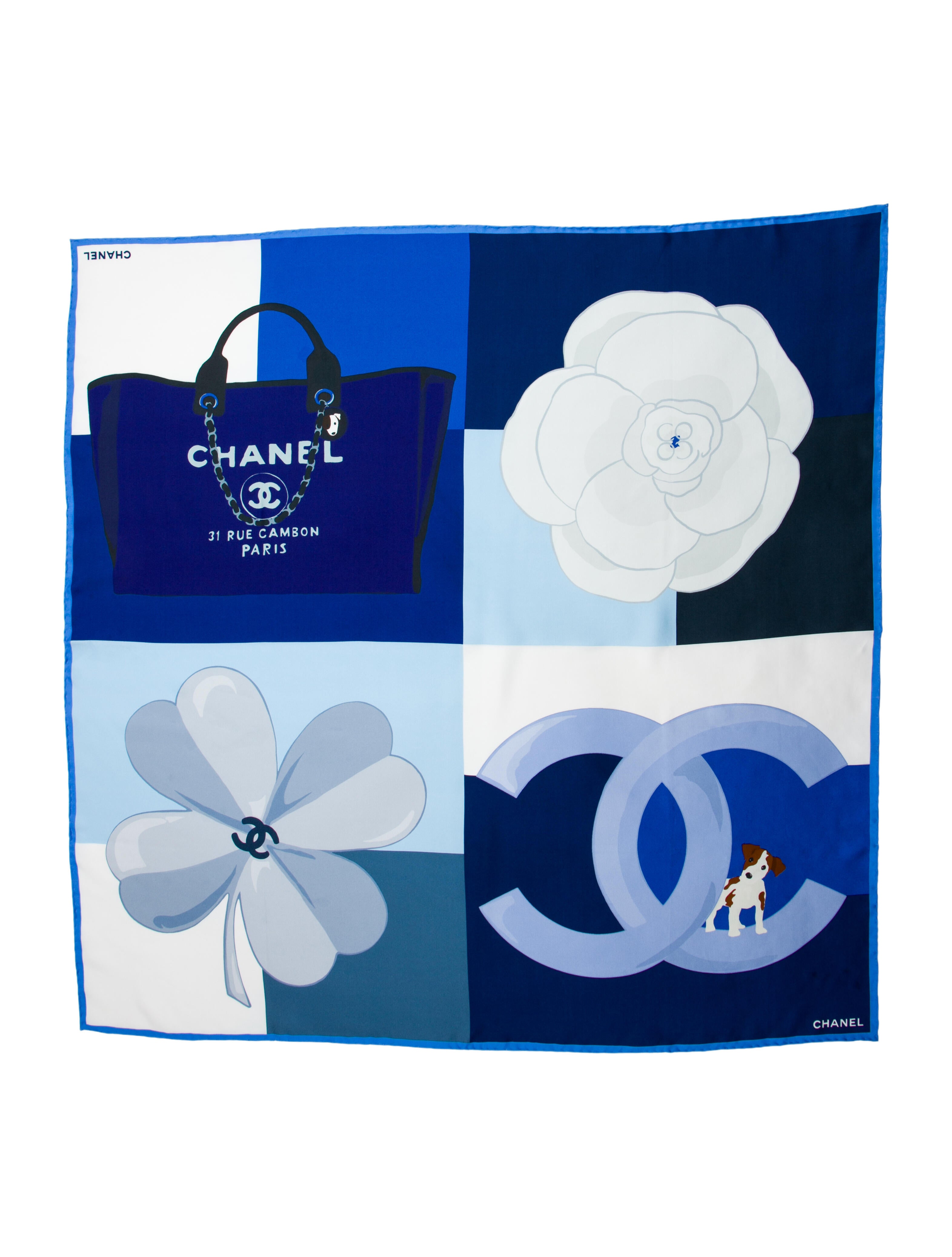 Chanel Silk 2023 Scarf