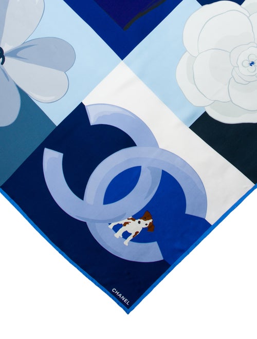 Chanel Silk 2023 Scarf