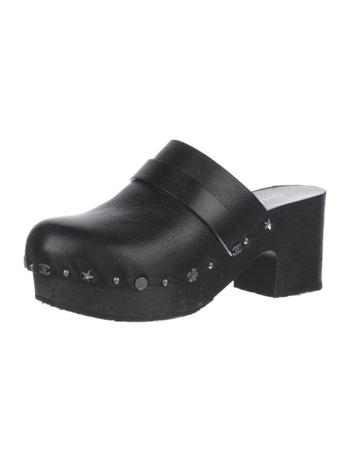 Chanel 2015 Interlocking CC Logo Mules