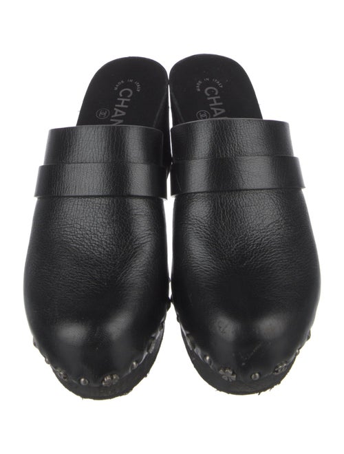 Chanel 2015 Interlocking CC Logo Mules