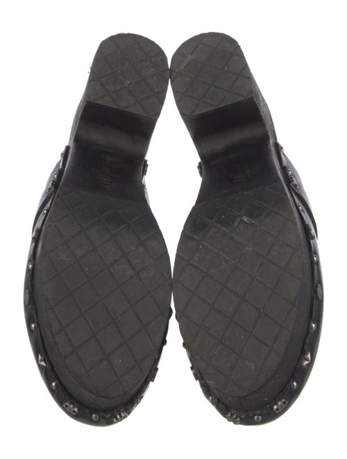 Chanel 2015 Interlocking CC Logo Mules