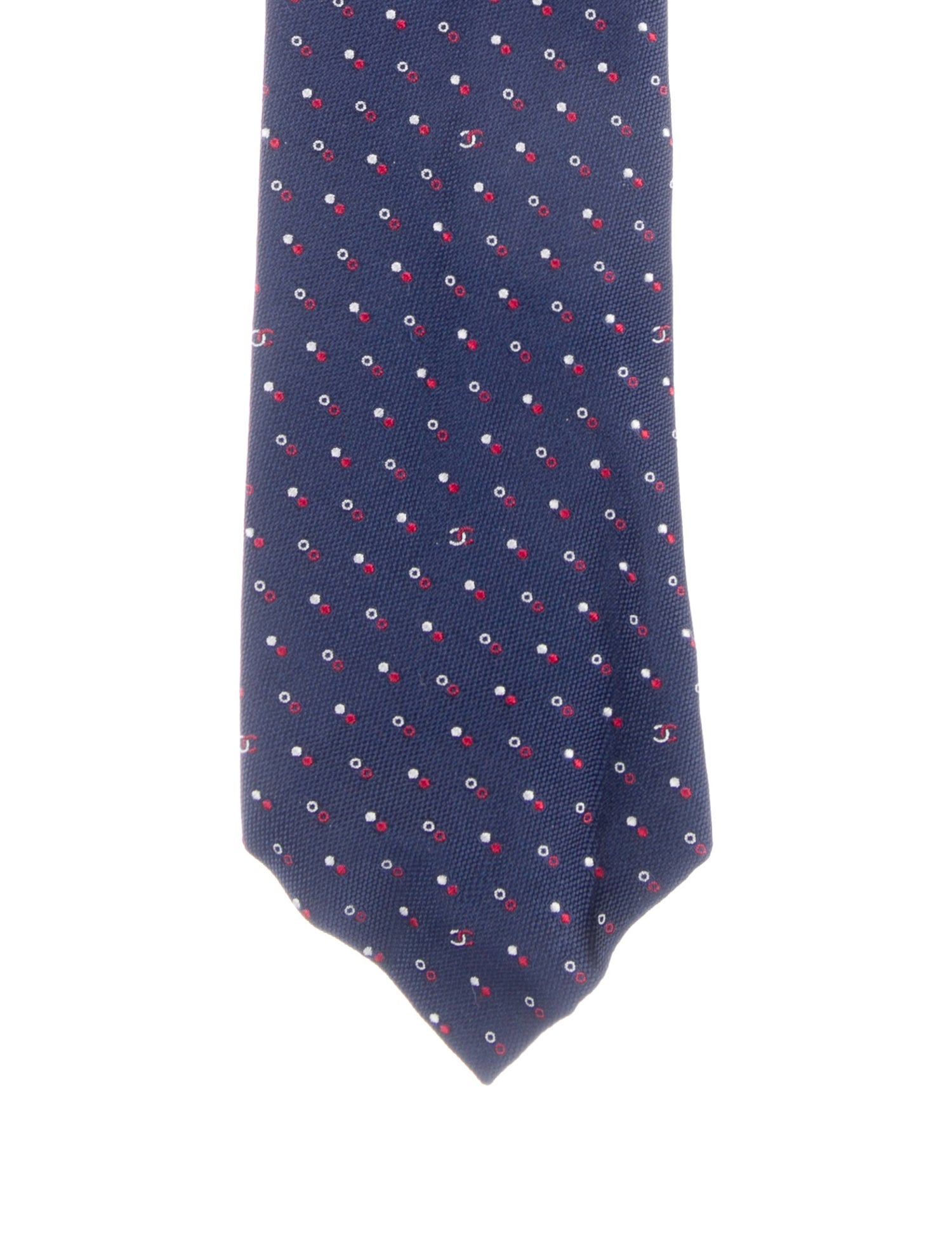 Chanel CC Silk Tie