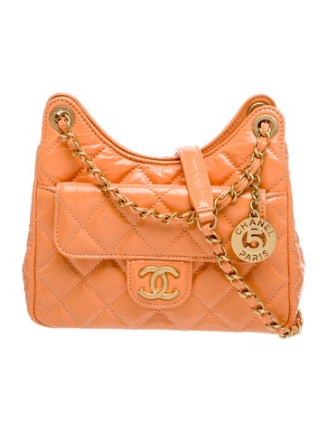 Chanel Crossbody Bags Small Wavy CC Hobo