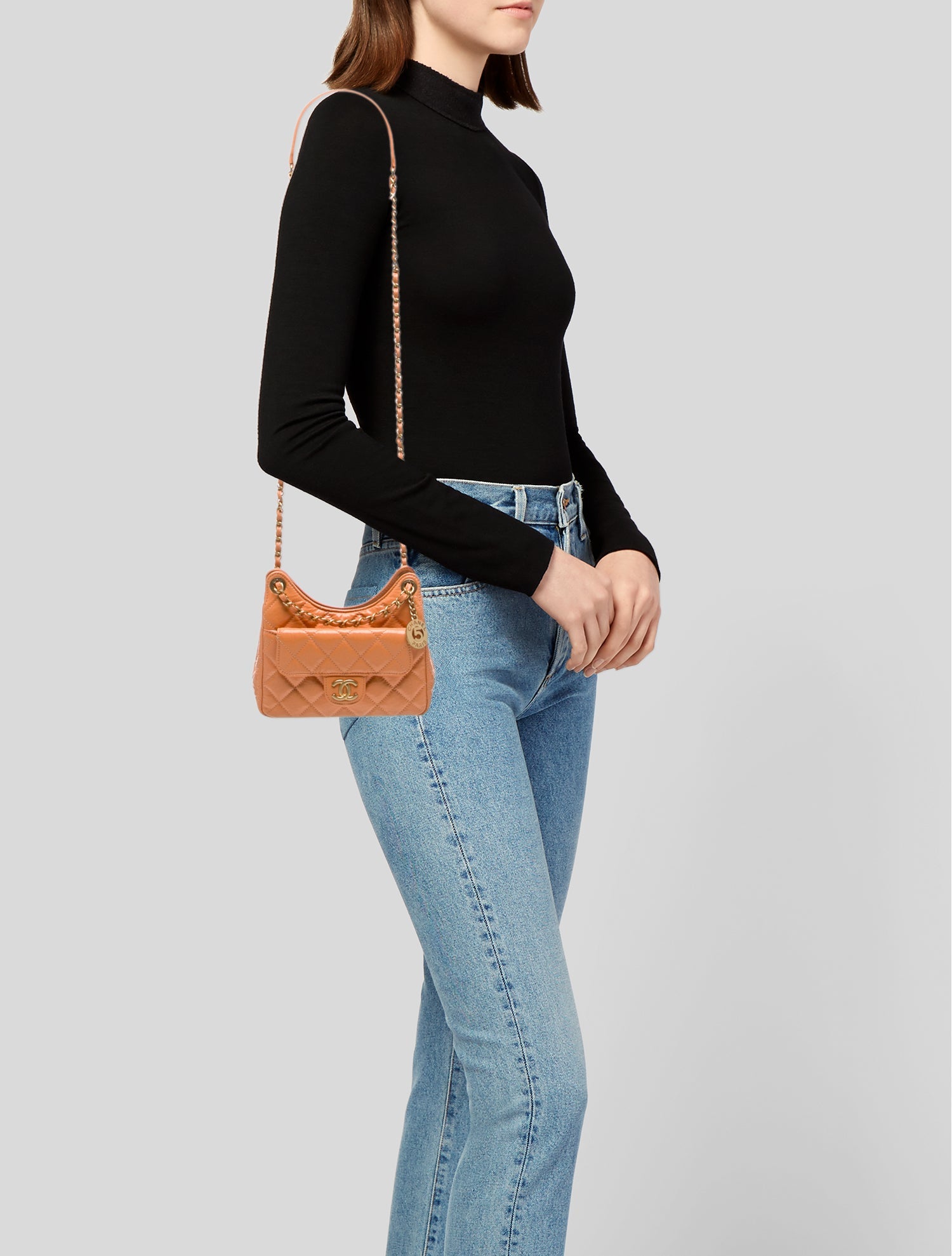 Chanel Small Wavy CC Hobo