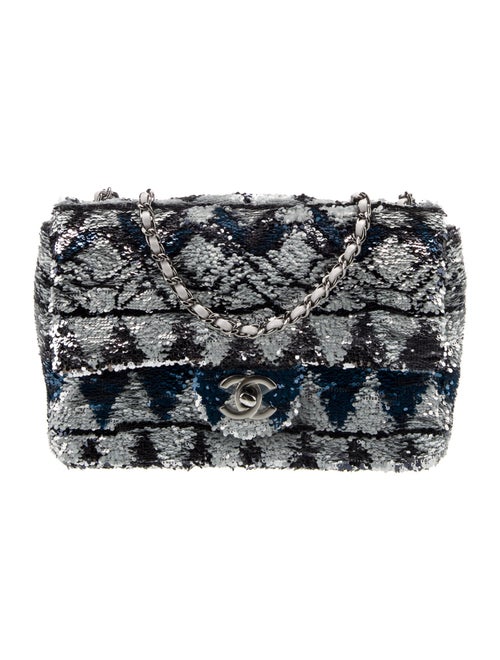 Chanel Sequin CC Mini Flap Bag