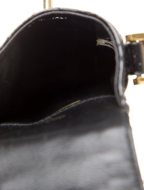 Chanel Patent CC Phone Holder w/ Chain