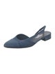 Chanel 2022 Interlocking CC Logo Slingback Flats