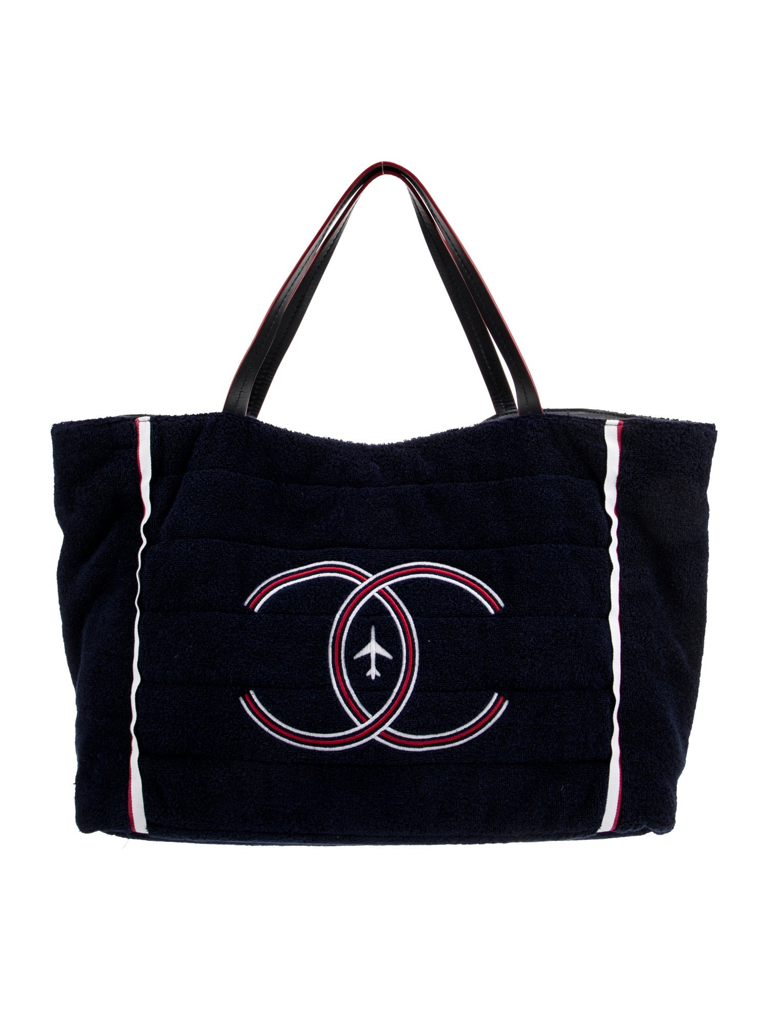 Chanel Airlines Reversible Beach Tote