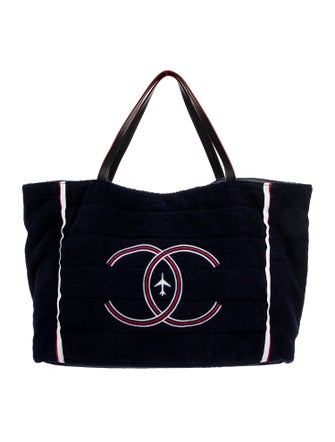 Chanel Airlines Reversible Beach Tote