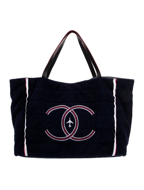 Chanel Airlines Reversible Beach Tote
