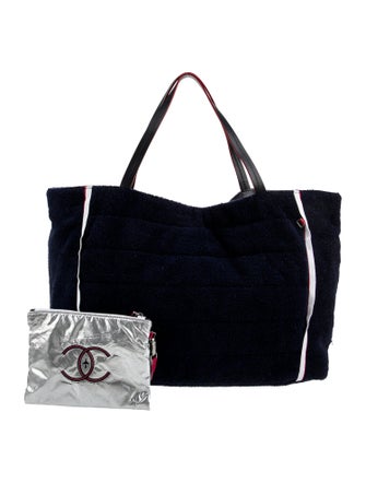 Chanel Airlines Reversible Beach Tote