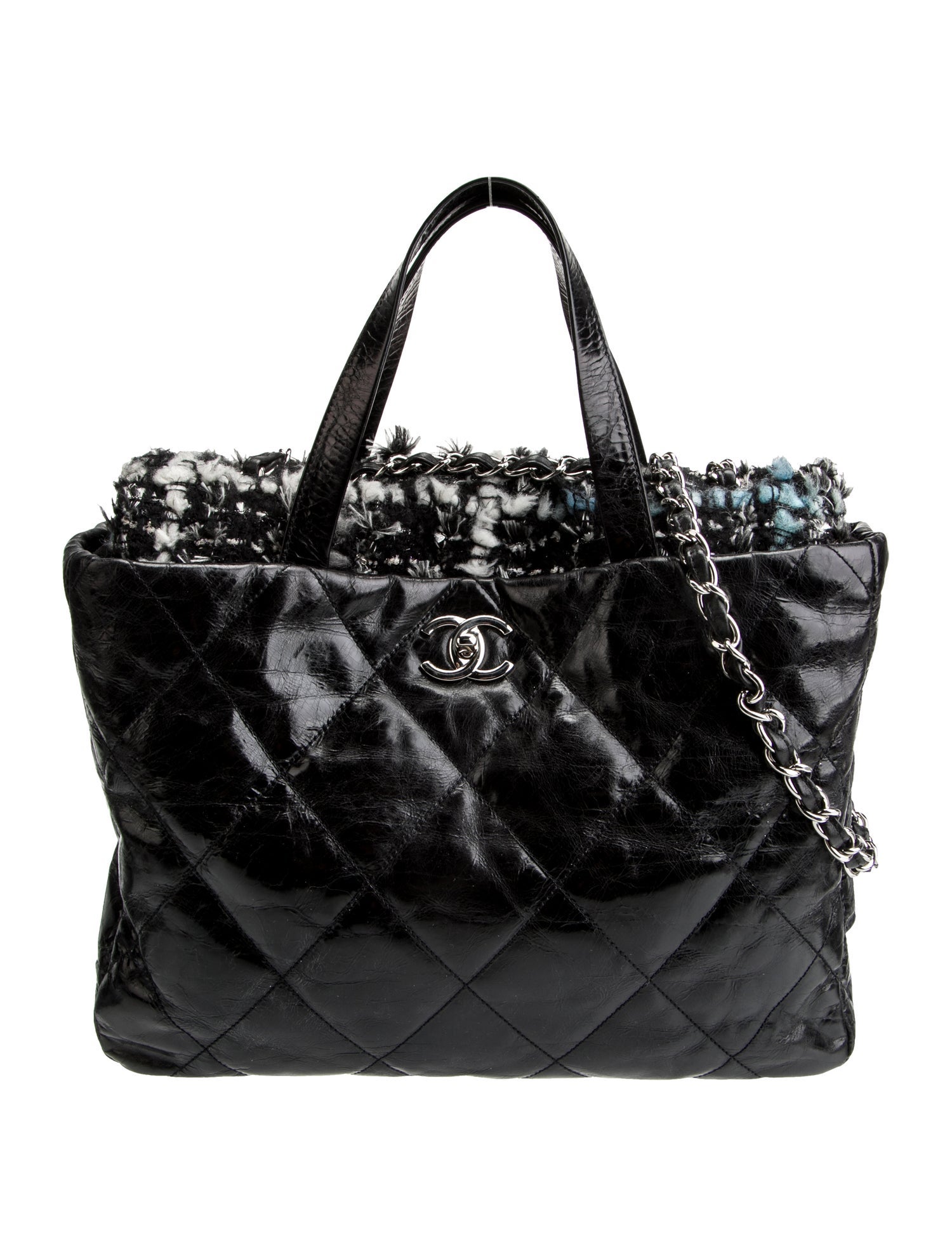 Chanel Tweed Portobello Shopping Tote