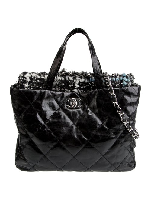 Chanel Tweed Portobello Shopping Tote