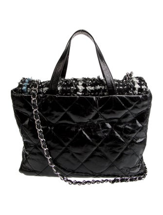 Chanel Tweed Portobello Shopping Tote