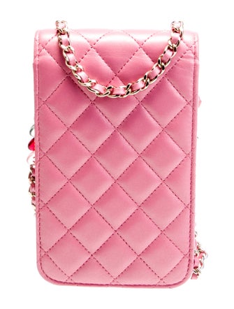 Chanel 2023 Candy CC Phone Holder w/ Chain