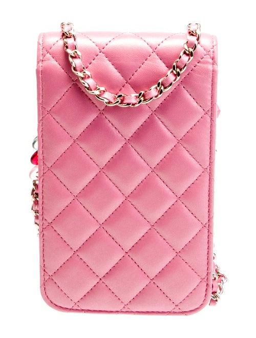 Chanel 2023 Candy CC Phone Holder w/ Chain