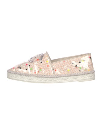 Chanel 2019 Interlocking CC Logo Espadrilles