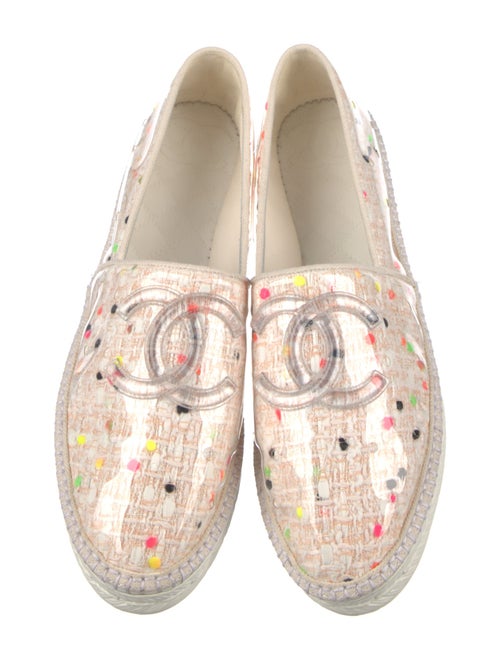Chanel 2019 Interlocking CC Logo Espadrilles