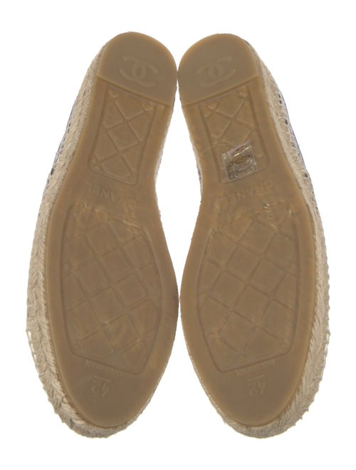 Chanel 2020 Interlocking CC Logo Espadrilles