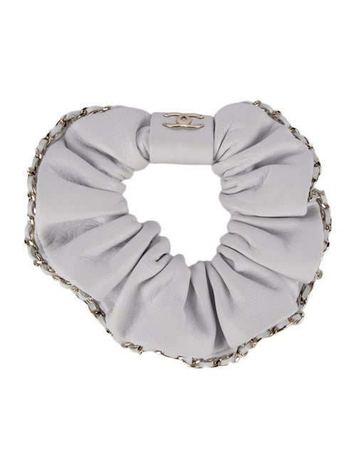 Chanel CC Chain-Link Scrunchie