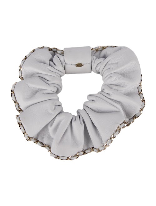 Chanel CC Chain-Link Scrunchie