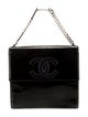 Chanel Patent CC Chain Handle Bag