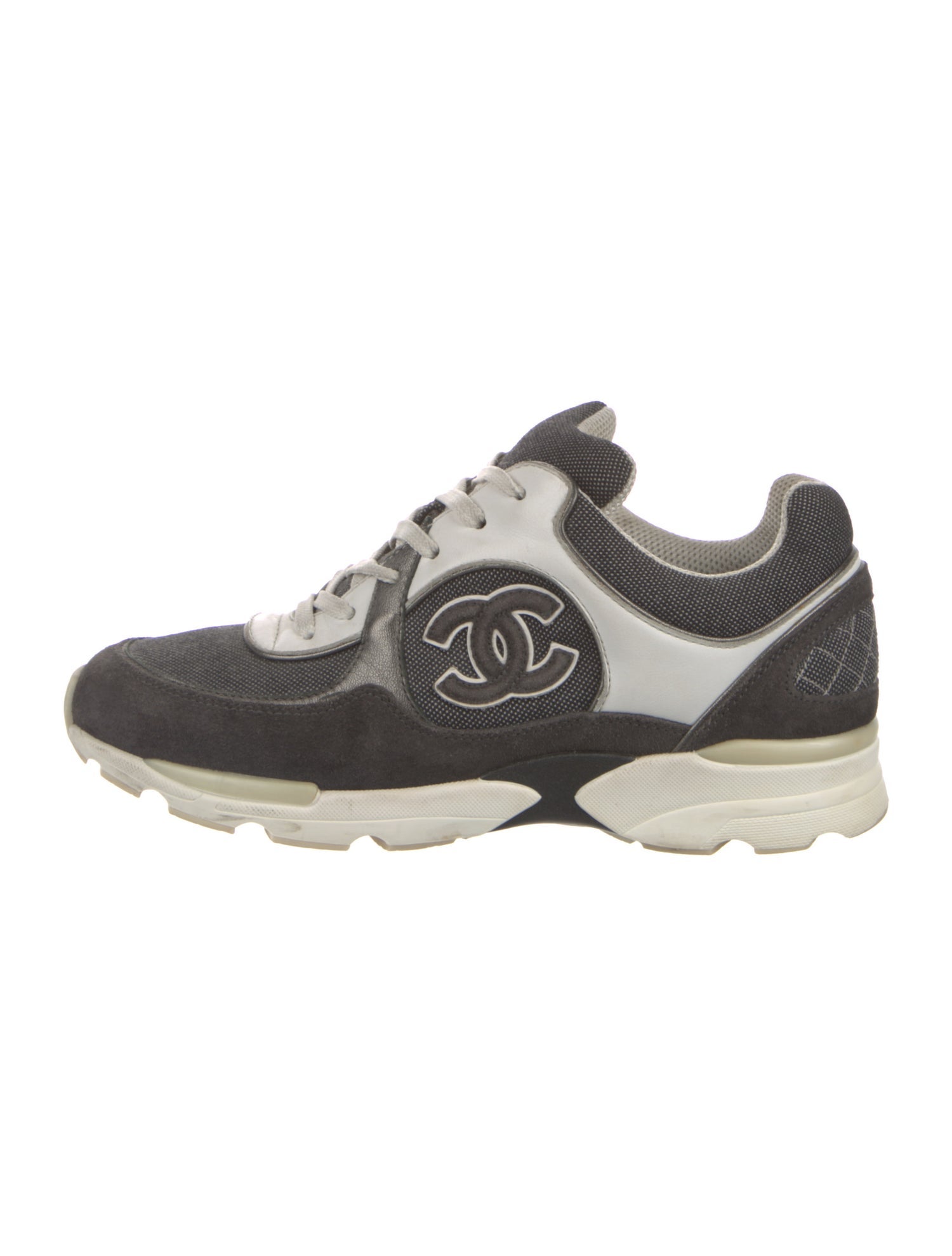 Chanel 2015 Interlocking CC Logo Sneakers