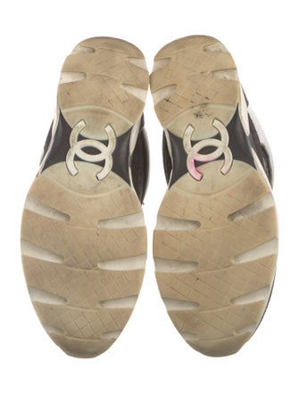 Chanel 2015 Interlocking CC Logo Sneakers