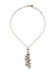 Chanel Faux Pearl & Strass CC Pendant Necklace