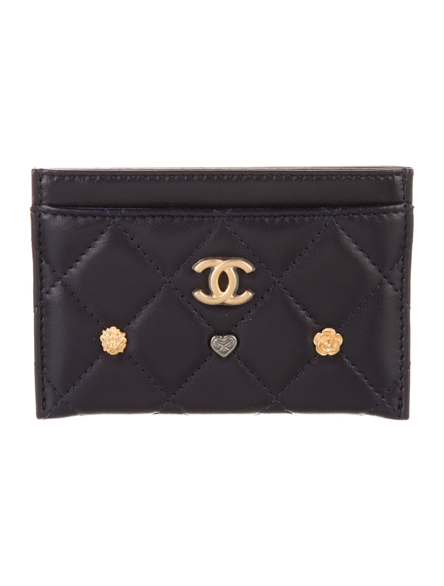 Chanel 2018 Interlocking CC Logo Card Holder