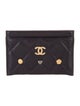 Chanel 2018 Interlocking CC Logo Card Holder