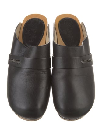 Chanel 2012 Leather Mules