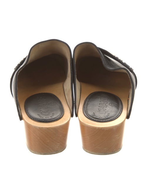 Chanel 2012 Leather Mules