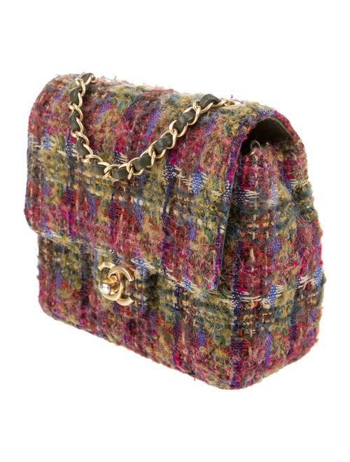 Chanel Classic Tweed Mini Square Flap Bag