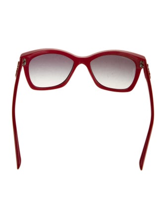 Chanel Boy Brick Interlocking CC Logo Sunglasses