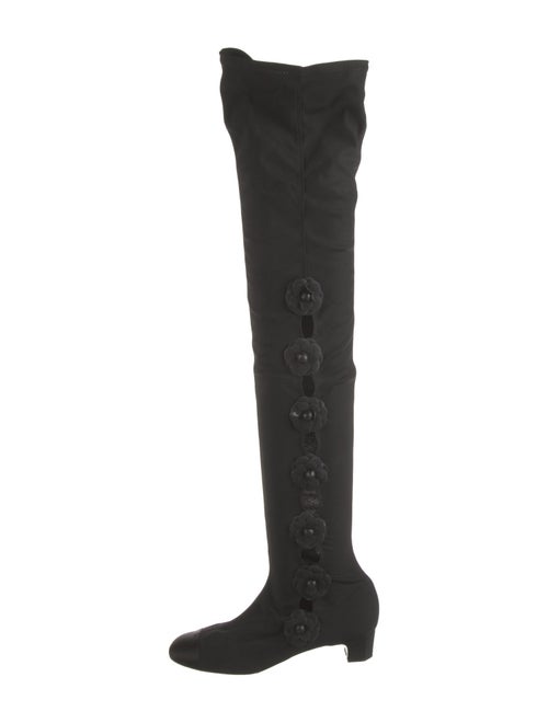 Chanel 2011 Interlocking CC Logo Sock Boots