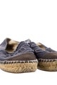 Chanel Interlocking CC Logo Whipstitch Trim Espadrilles