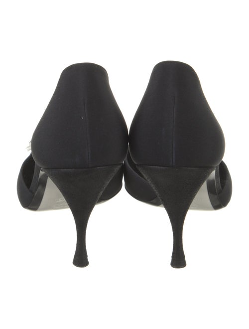 Chanel 2009 Interlocking CC Logo D'Orsay Pumps