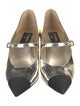 Chanel Interlocking CC Logo Patent Leather Pumps