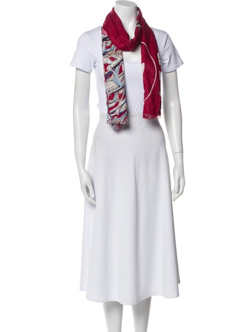 Chanel 2016 Interlocking CC Logo Scarf