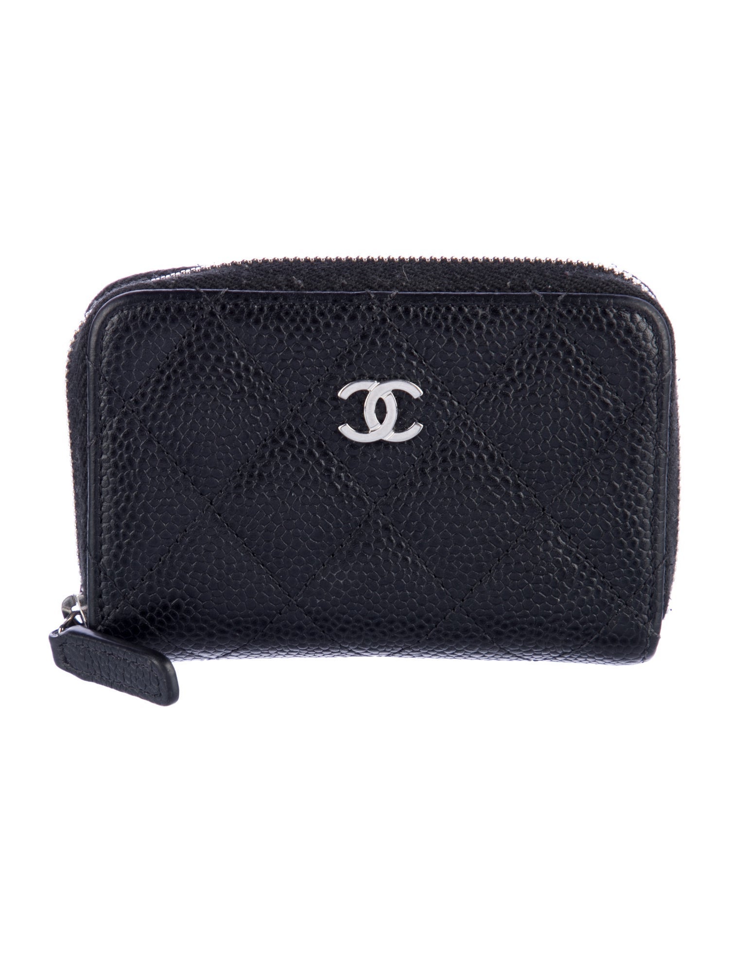 Chanel 2021-2022 Interlocking CC Logo Compact Wallet