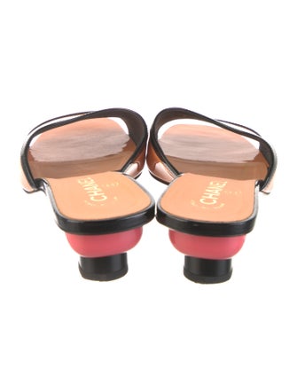 Chanel 2024 Patent Leather Slides