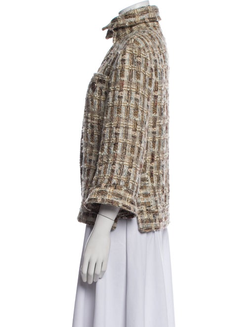 Chanel 2016 Paris-Rome Faux Fur Jacket