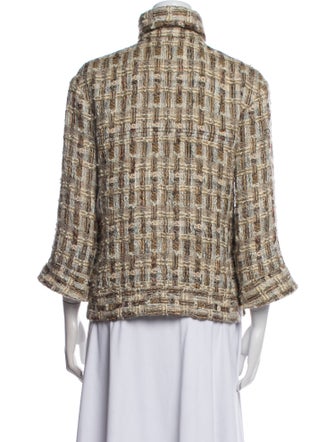 Chanel 2016 Paris-Rome Faux Fur Jacket