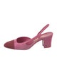 Chanel 2023 Interlocking CC Logo Slingback Pumps