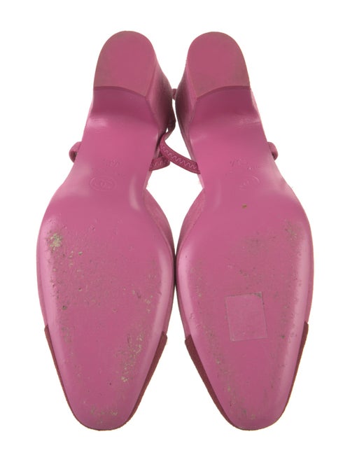 Chanel 2023 Interlocking CC Logo Slingback Pumps