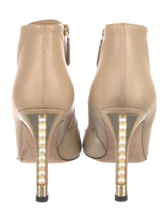 Chanel 2017 Interlocking CC Logo Boots