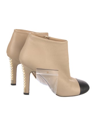 Chanel 2017 Interlocking CC Logo Boots